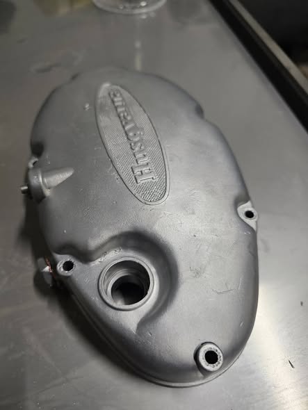 Husqvarna motorlock efter vattenpolering